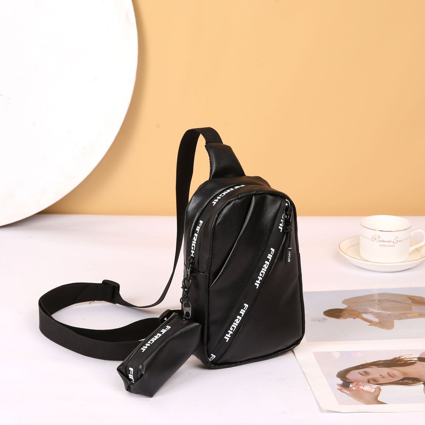 Fashion With Pendant Letter Simple Mother Waist Packs