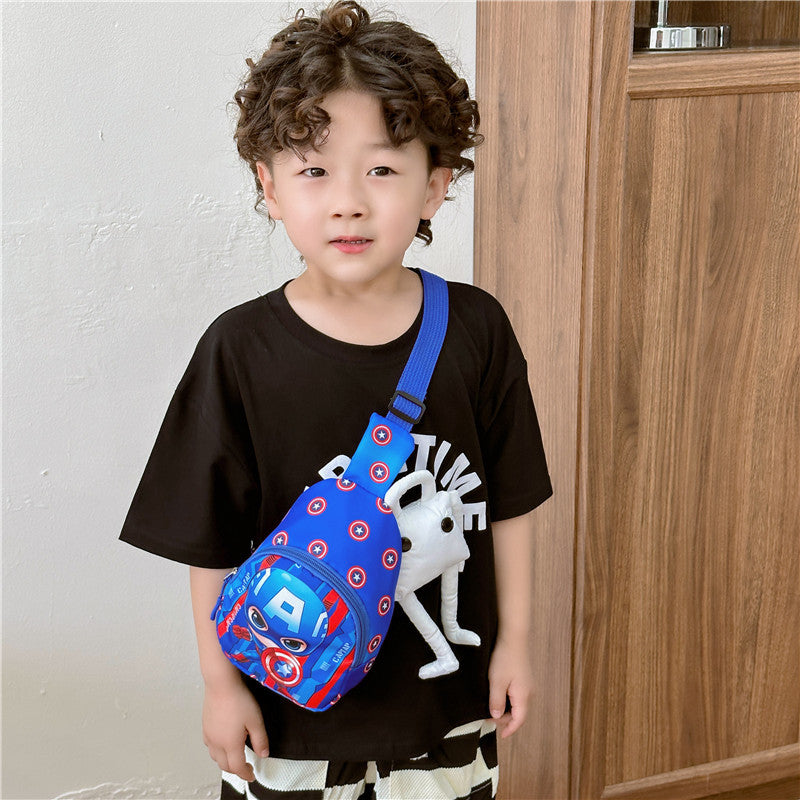 Children's Fashion Boys Cartoon Cute Change Trendy Children's Waist Packs