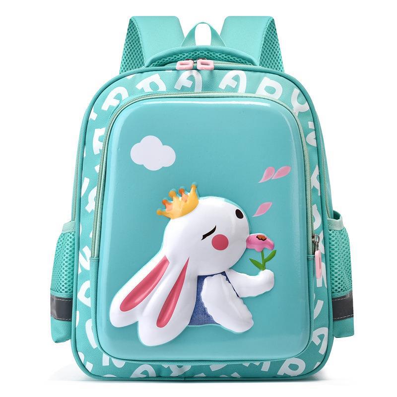 Sacs d'école de maternelle de dessin animé de Hardshell stéréo de lapin mignon de garçons