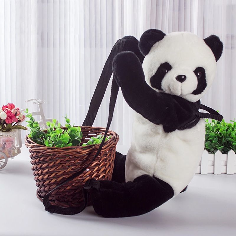 Sacs d'école pour élèves de l'école primaire, poupée Souvenir de Base de Panda du Sichuan