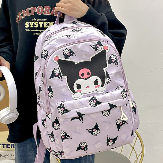 Cartoon Primary Grade Junior High Female Printed Kindergarten School Bags