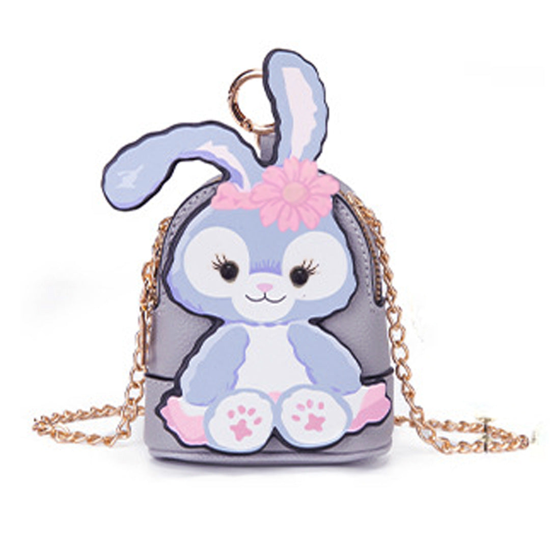 Slouchy Mignon Dessin Animé Mini Pendentif Lapin Porte-Monnaie