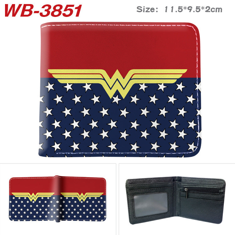 Women's & Men's & Series Super Hero Derivatives Cartoon Full Men's Wallets