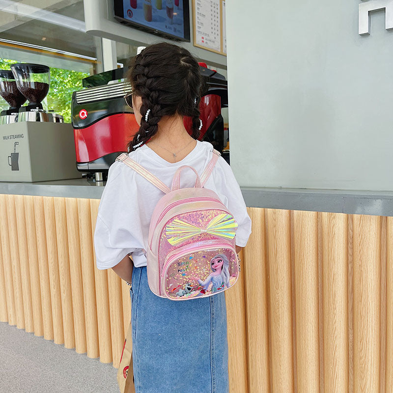 Sacs à dos pour enfants, princesse de dessin animé mignon, Style occidental, à la mode