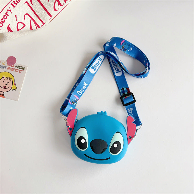 Cartoon Change Silicone Stitch Style Boy Purses