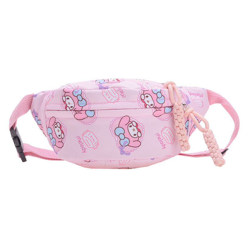 Children's Boys Korean Style Trend Cartoon Western Children's Waist Packs