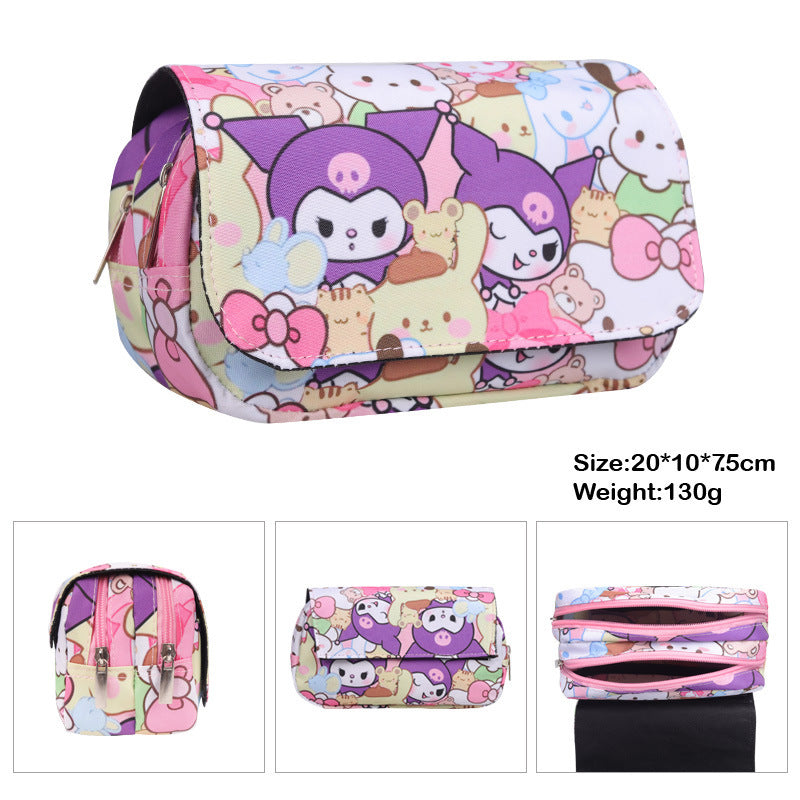 Clow Cartoon Pencil Goods Game Stationery Elementary School Students' Schoolbags