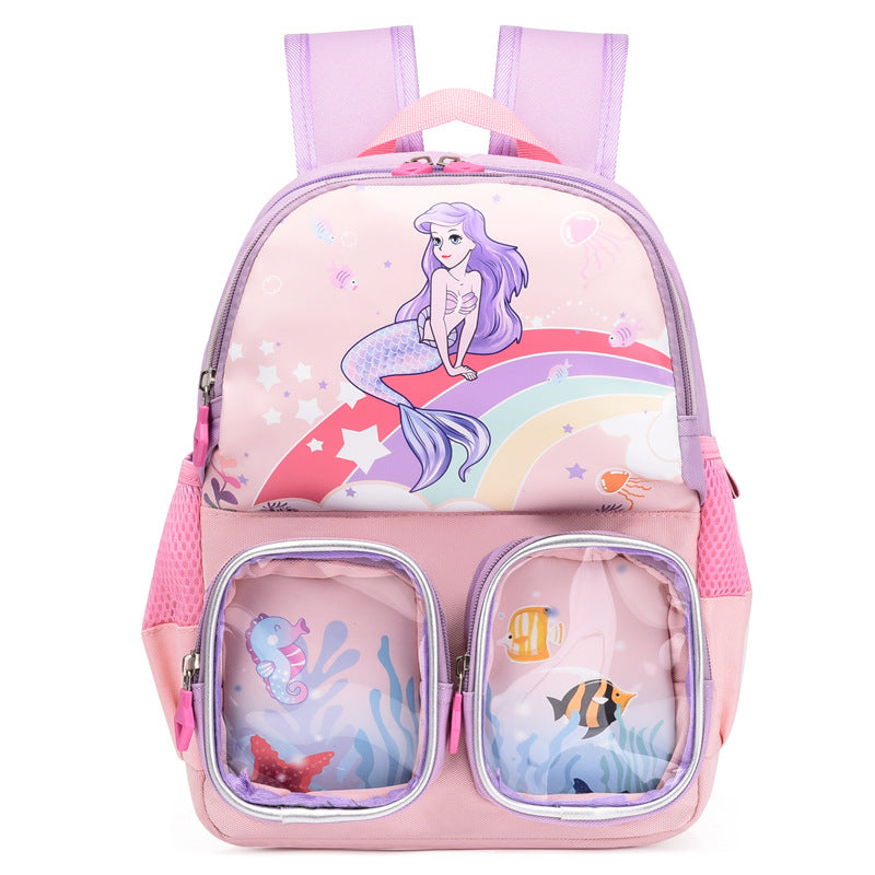 Children's Cartoon Boys Dinosaur Unicorn Lightweight Kindergarten School Bags