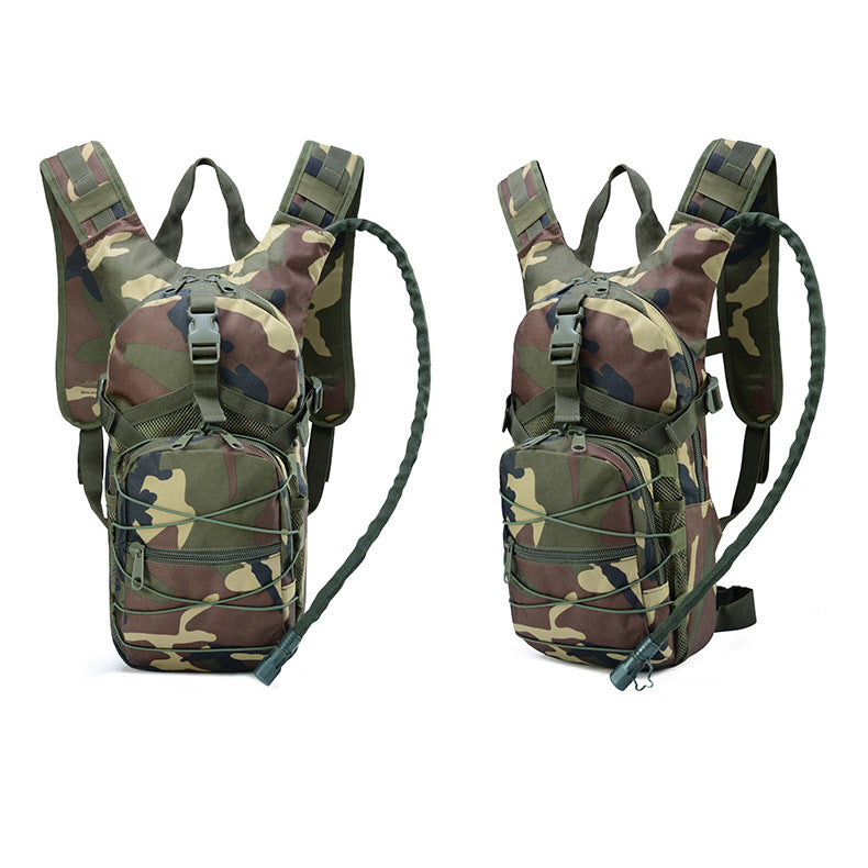 Sacs à dos de sport de camouflage aquatique en tissu Oxford pour femmes et hommes