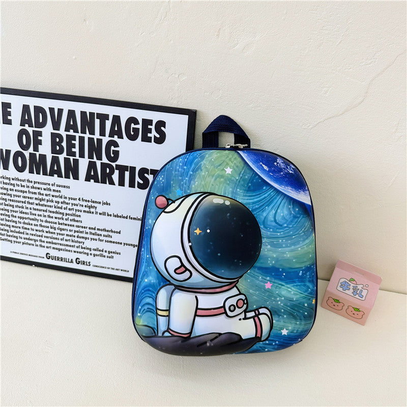 Children's Cartoon Anime Shoulders Cute Boys Hard Children's Backpacks