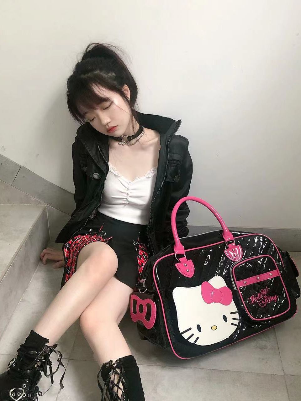 Hello Kitty Sweet Hot Super Large Travel Bags