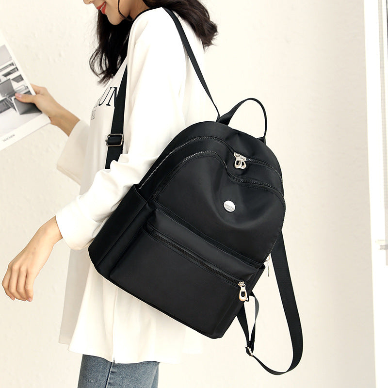 Women's Spring Korean Style Fashion Simple Large Backpacks