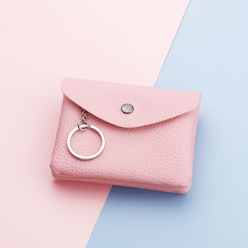 Women's Simple Pocket Small Mini Zipper Coin Purses