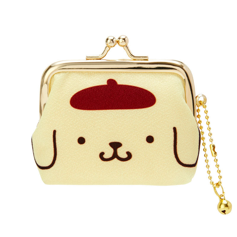 Jade Dog White Headset Meile Canvas Coin Purses