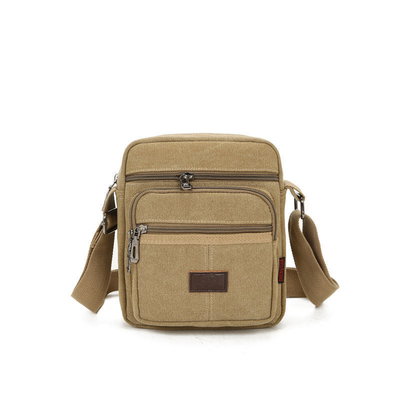 Men's Canvas Business Mini Fashionable Household Men's Messenger Bags