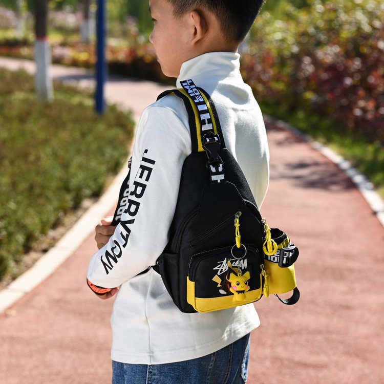 Children's Cute Trendy Boy Mocking One Children's Waist Packs