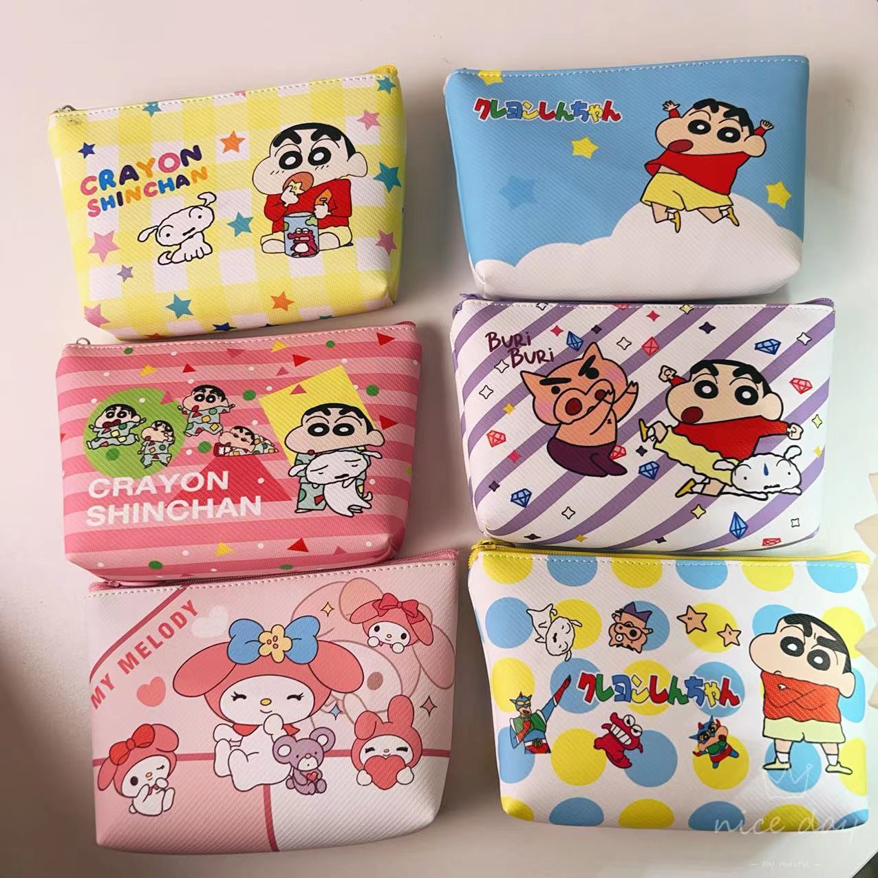 Cartoon Storage Clow Clip Doll Machine Cosmetic Bags