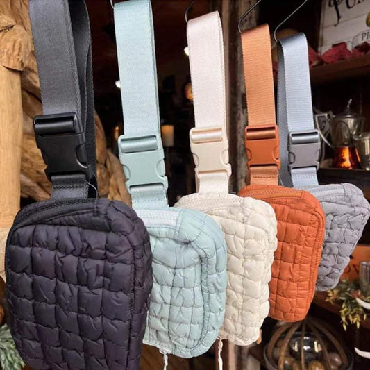 Petits sacs de course à carreaux tendance pour femmes, hommes et duvet