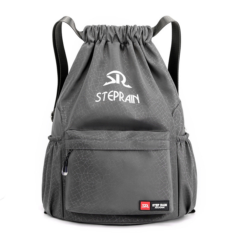 Nylon Large Capacity Stylish Adjustable Drawstring Sports Backpacks