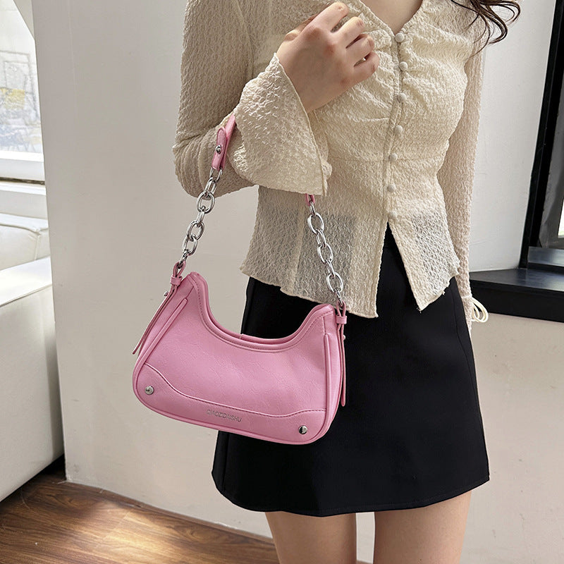 Women's Underarm Summer High-grade Fashion Minority Design Shoulder Bags