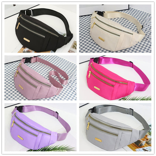 Women's Unique Waterproof Fashion Leisure Retro Waist Packs