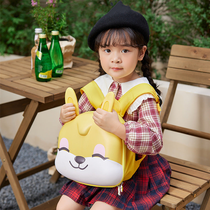 Children's Creative Trendy Canvas Fashion Bunny Children's Backpacks