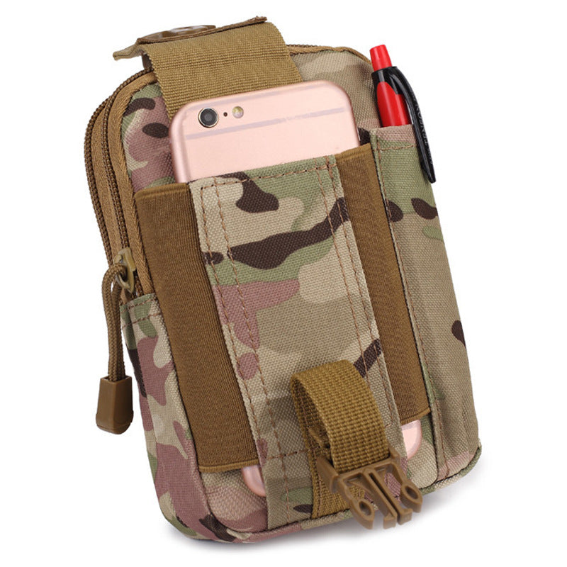 Men's Multifunctional Running Climbing Camouflage Waterproof Mobile Sports Backpacks