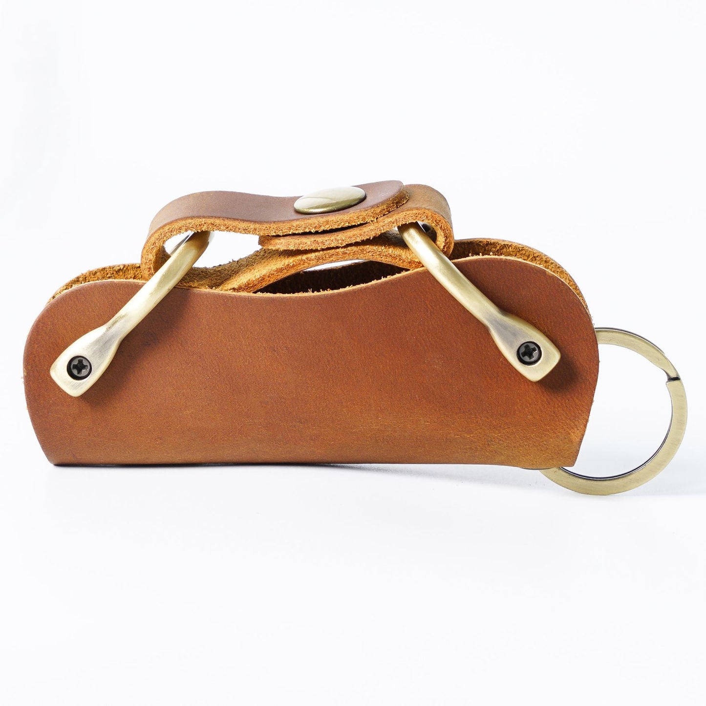 Source Creative First Layer Leather Handmade Key Bags