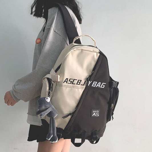 Women's & Men's & Large Capacity Korean High College Backpacks