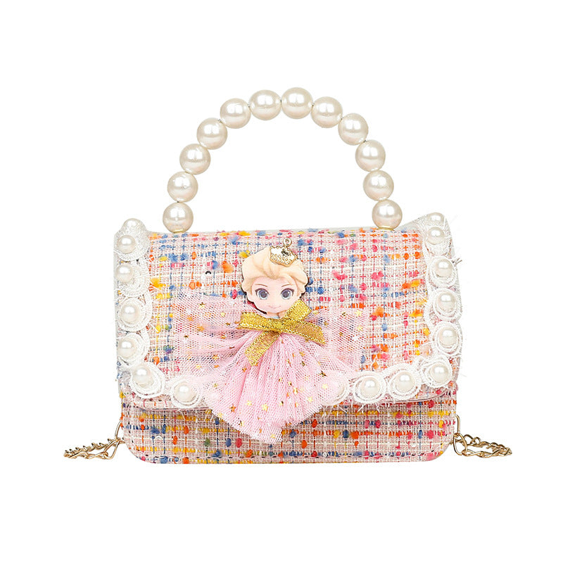 Porte-monnaie pour enfants, princesse à la mode, Style classique, nœud mignon