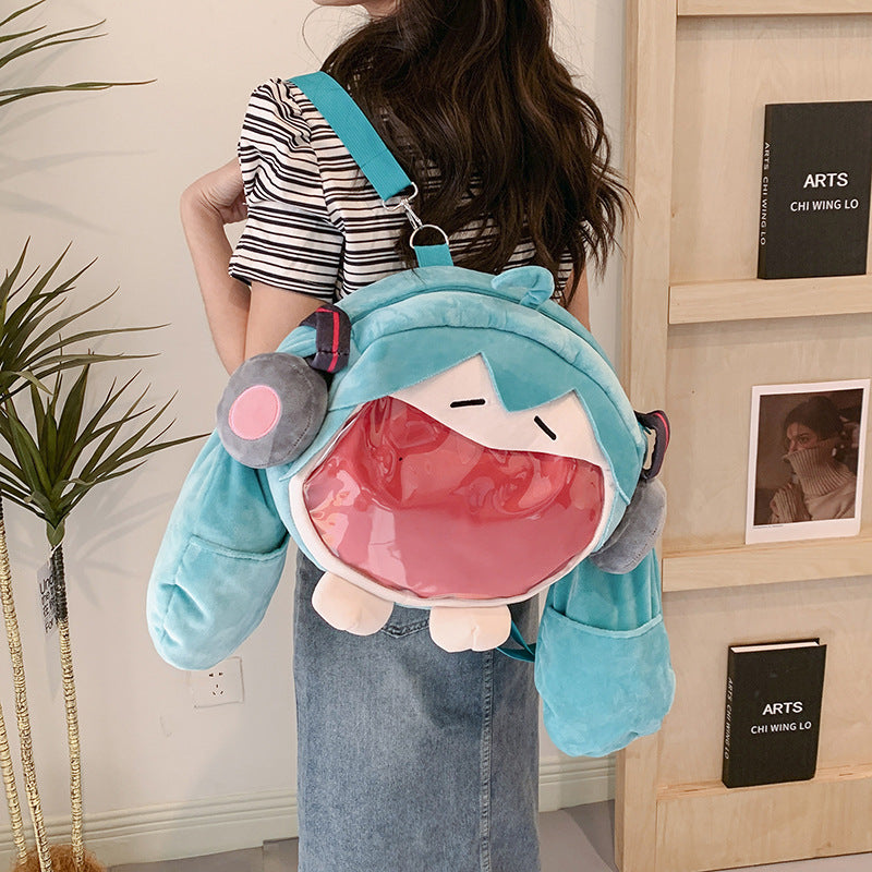 Super Popular Future Cartoon Trendy Plush Backpacks