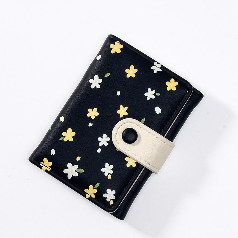 Women's Korean Simple Cute Fruit Fashion Printing Ladies Wallets