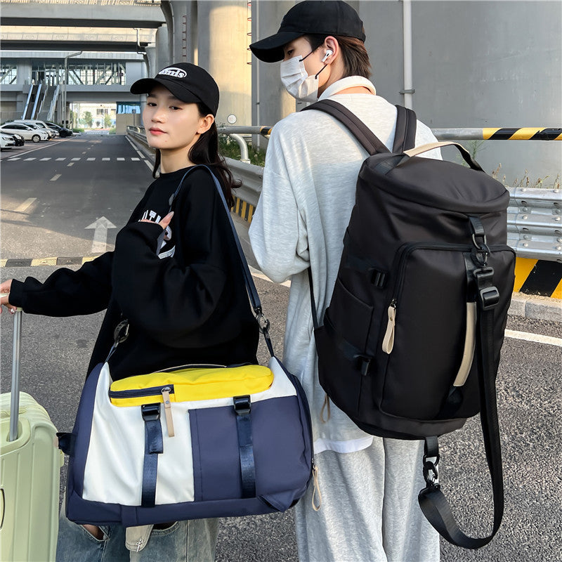 Women's & Men's & Korean Style Fashion Leisure Portable Travel Bags