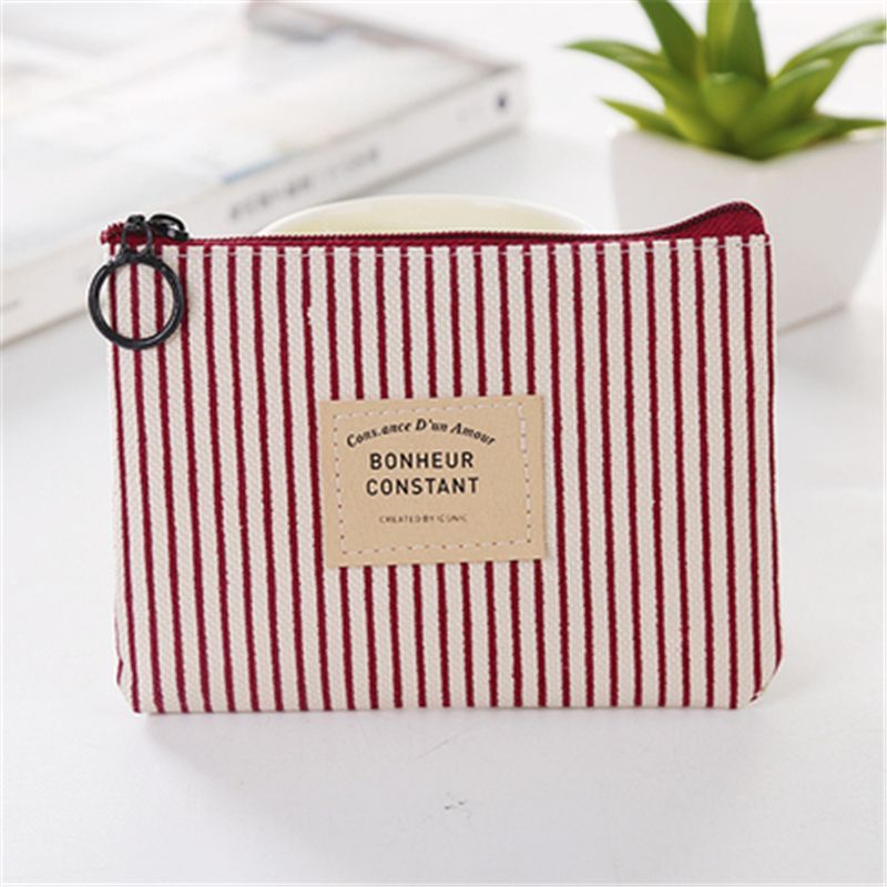 Compact Mini Small Carry-on Fabric Storage Ladies Wallets