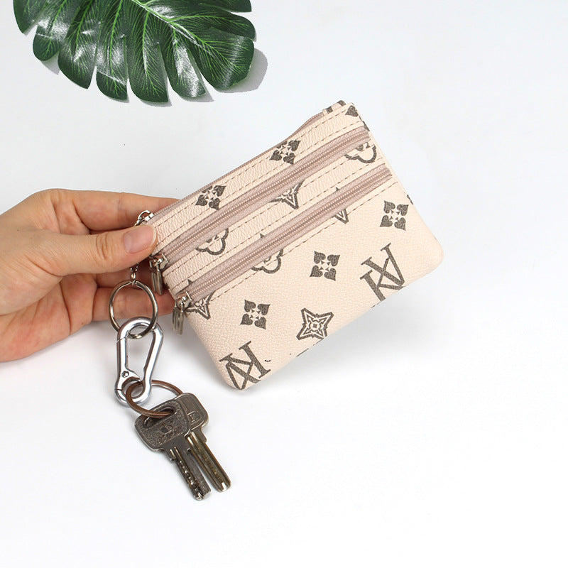 Classic Charming Mini Portable Small Printed Coin Purses