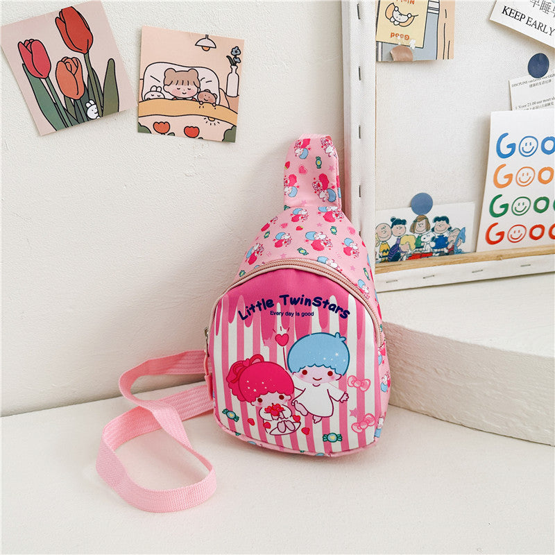 Children's Pretty Glamorous Cute Cartoon Primary Children's Waist Packs