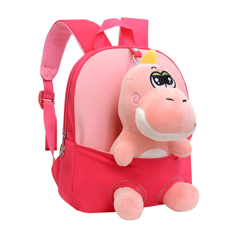 Children's Childlike Cute Doll Cartoon Plush Kindergarten School Bags