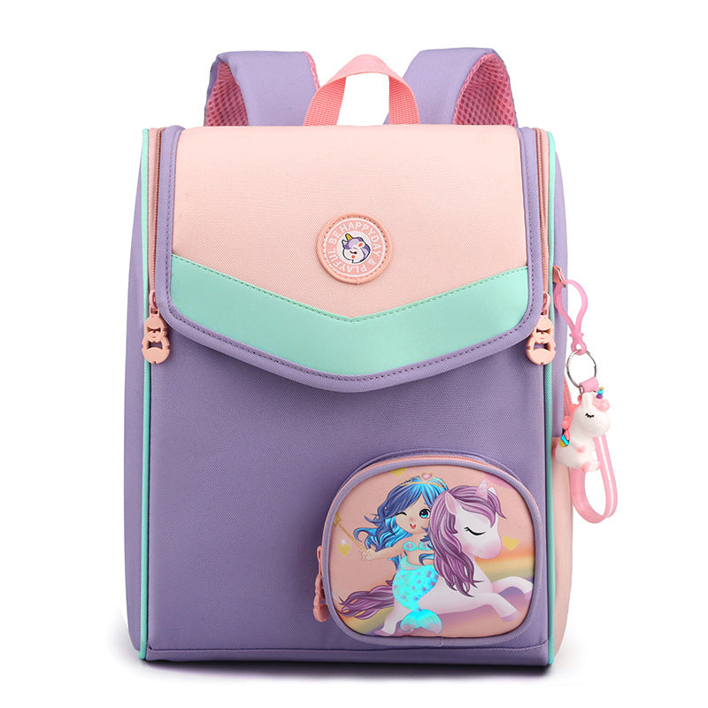 Cartoon Boy Large Capacity For Class Kindergarten School Bags