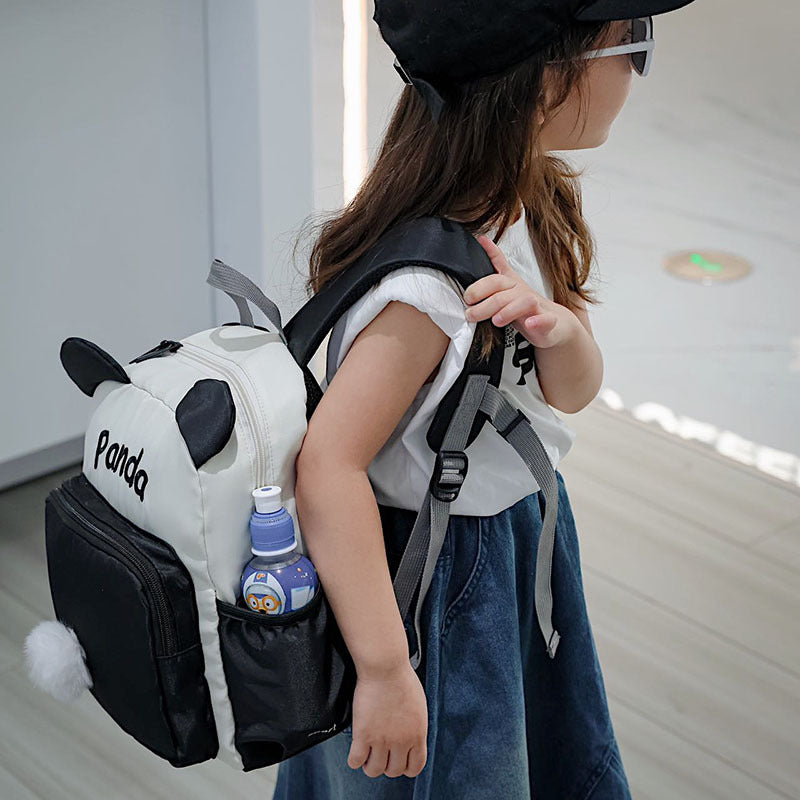 Children's Contrast Color Canvas Fashion Going Out Children's Backpacks