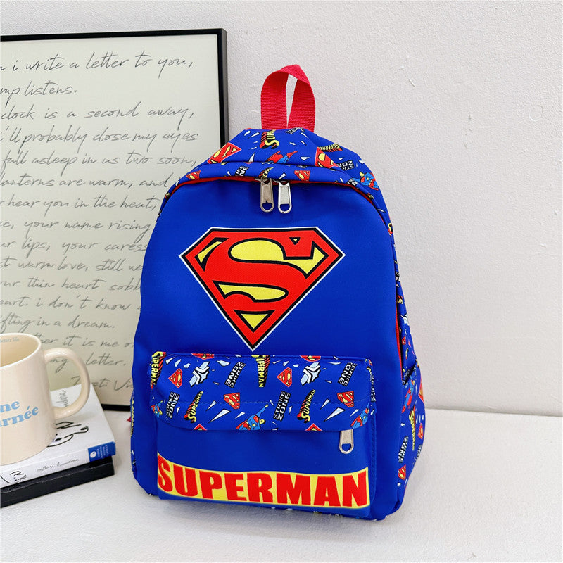 Children's Cute Cartoon Letter Male Korean Boy Children's Backpacks