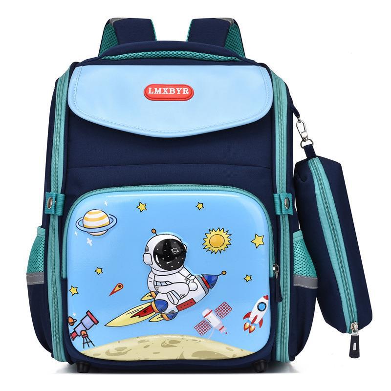 Cartables d'astronaute pour garçons de grande capacité, mignons élèves de l'école primaire