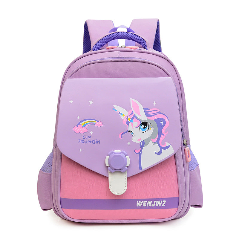 Children's Primary Lightweight Large Capacity Cartoon Cute Elementary School Students' Schoolbags