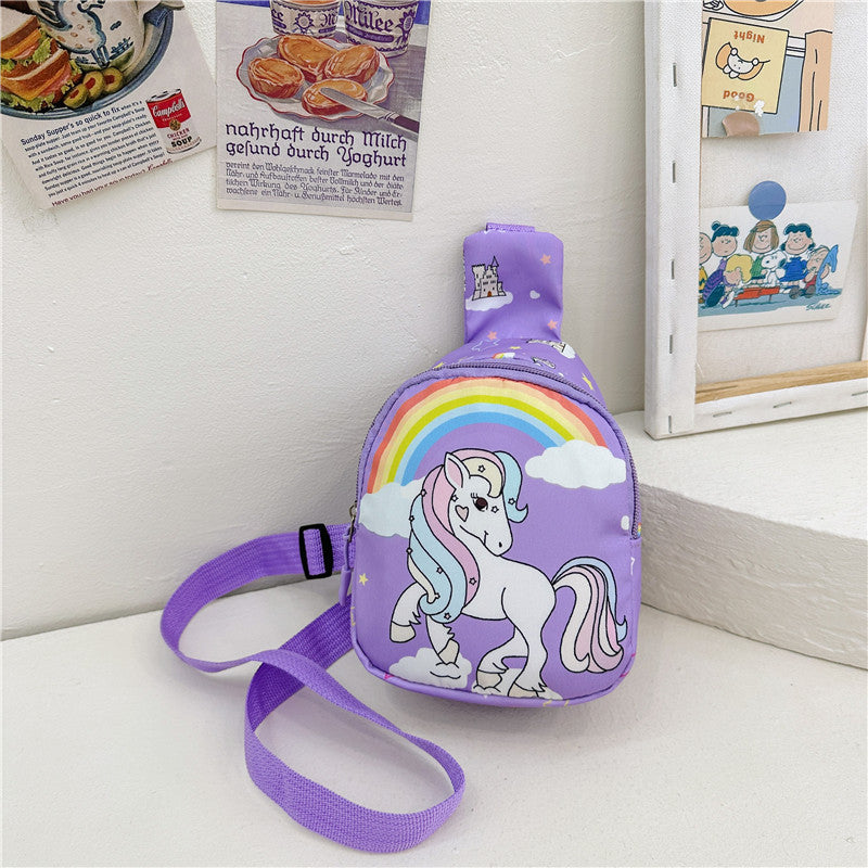 Children's Cartoon Cute Little Out Lightweight Boys Purses