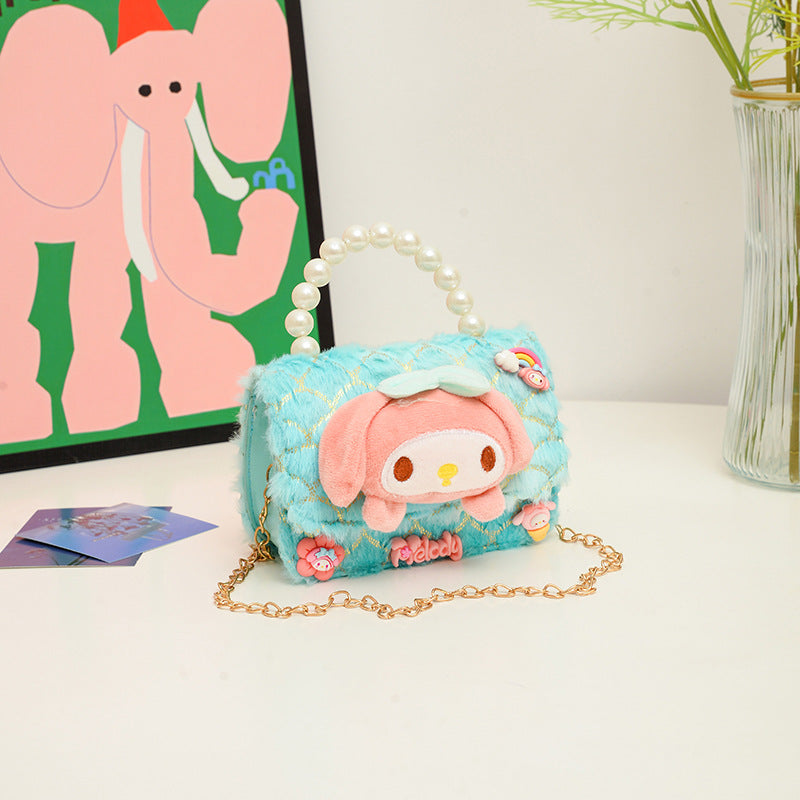 Charming Cute Plush Princess Little Stylish Bags