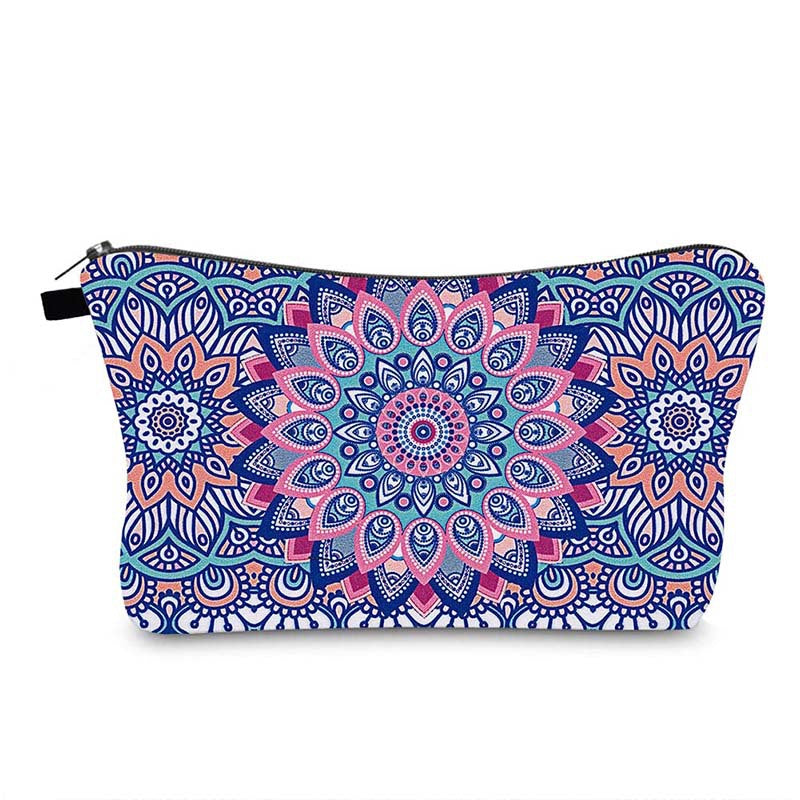 Sacs de rangement pour pochettes à motif imprimé Mandala pour femmes