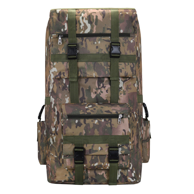 Sacs à dos de sport camouflage Shiralee pour fans militaires de grande capacité pour hommes