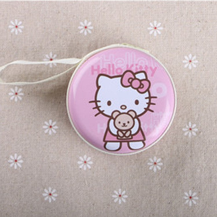 Mini Round Zipper Cartoon Storage Earphone Coin Purses