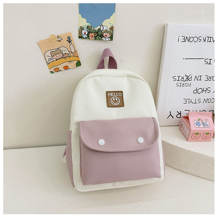 Children's Cute Canvas Early Education Class Gift Children's Backpacks