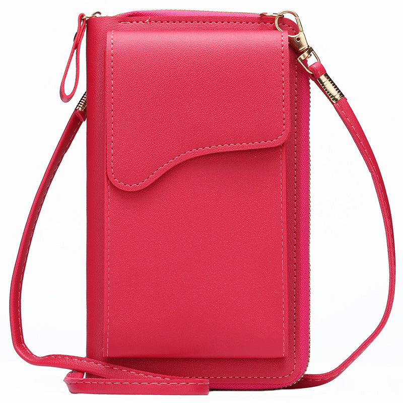 Women's Simple Fashion Korean Style Large Capacity Phone Bags