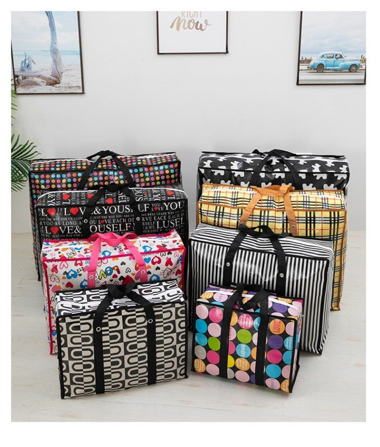 Waterproof Coated Duffel Household Clothes Quilt Bags